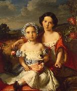 Vital Jean De Gronckel, Portrait of Two Children